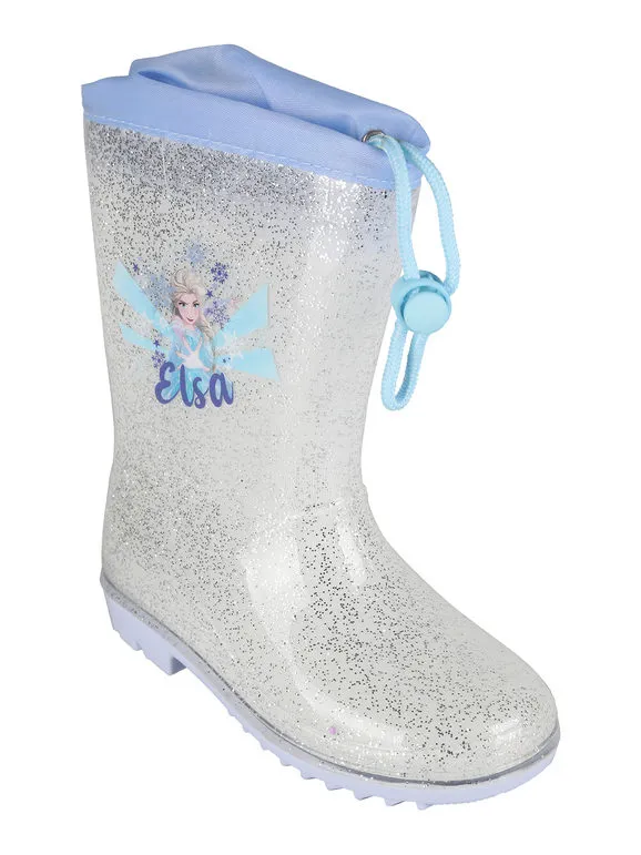 Disney Frozen Botas de lluvia con estampado Elsa para niña.