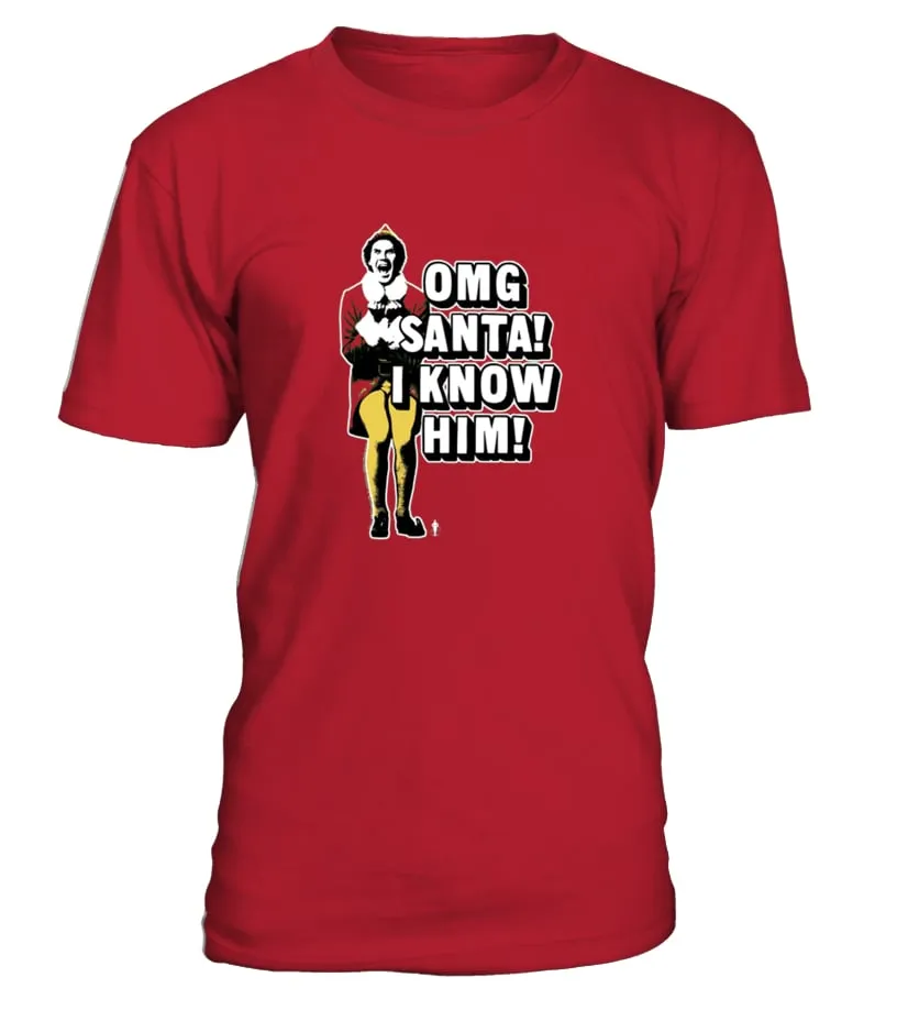  Elf Omg Santa Reduced Color Buddy Camiseta cuello redondo Unisex