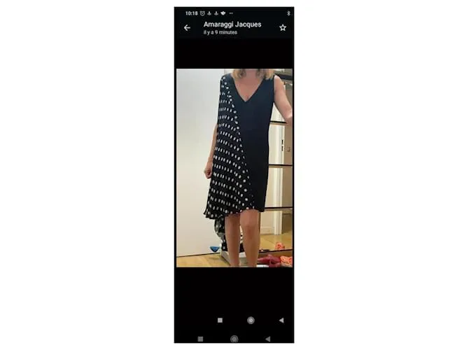 Emanuel Ungaro Vestidos Negro 
