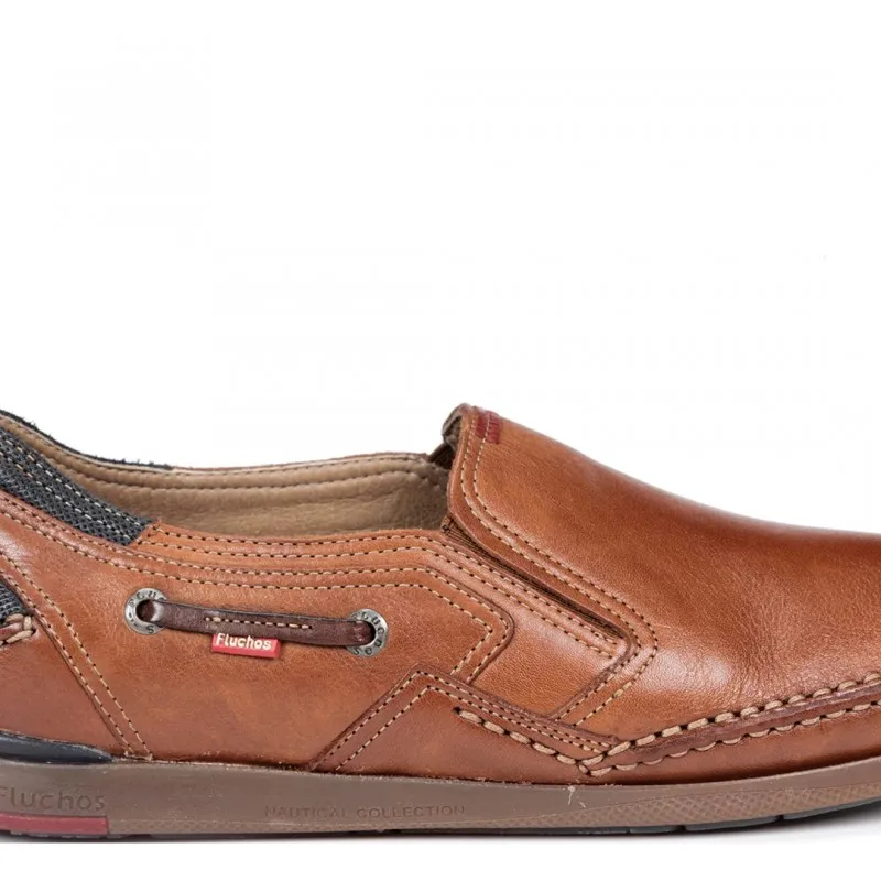 FLUCHOS Mariner 9883 Cuero y azul Kiowa hombre