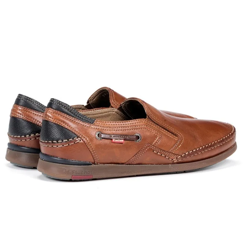 FLUCHOS Mariner 9883 Cuero y azul Kiowa hombre