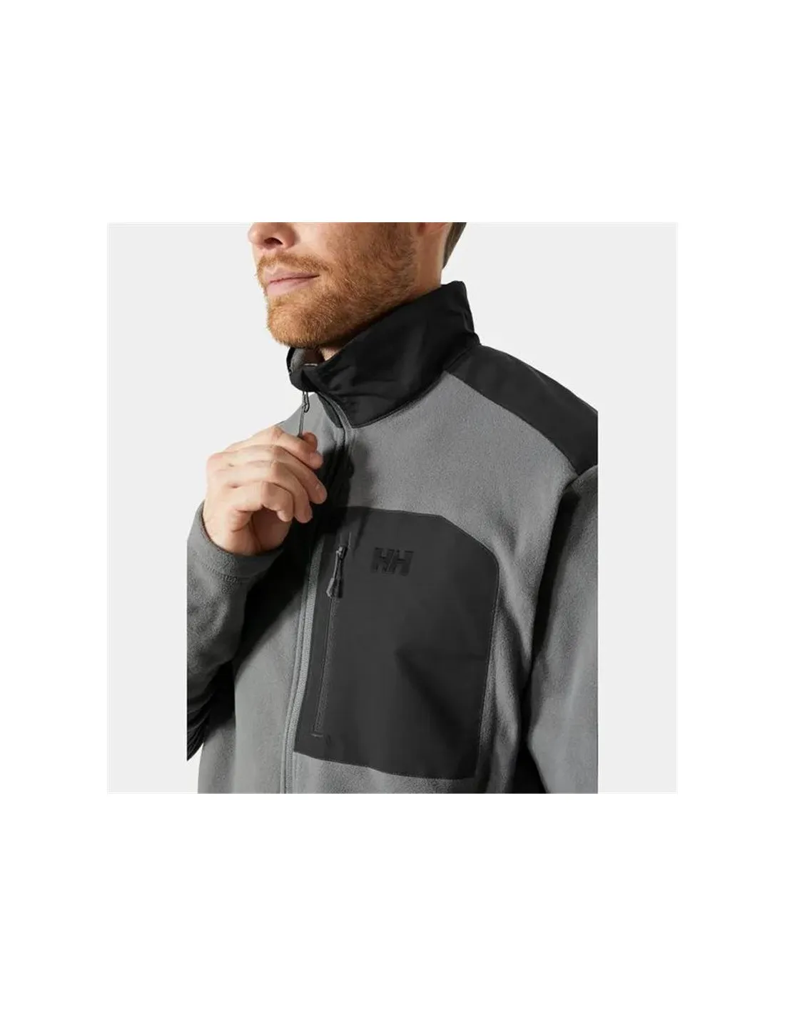 Forro polar de montaña Helly Hansen Daybreaker Blockc Gris Hombre