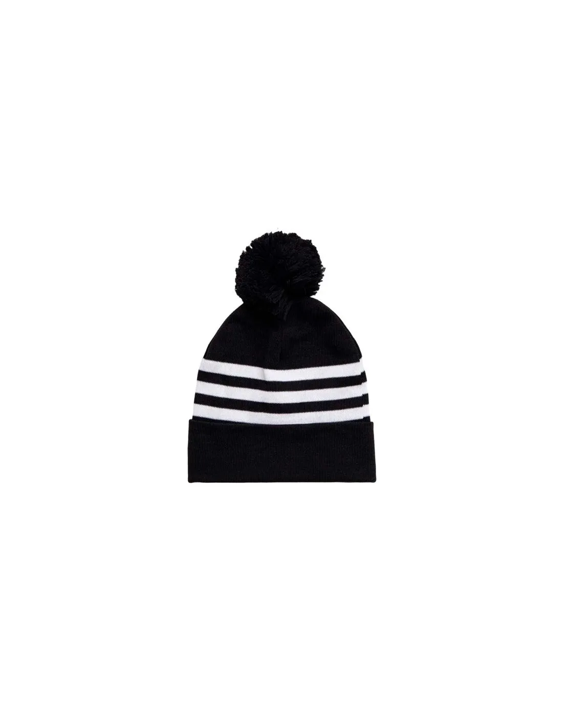 Gorro adidas Pompom Beanie Negro/Blanco