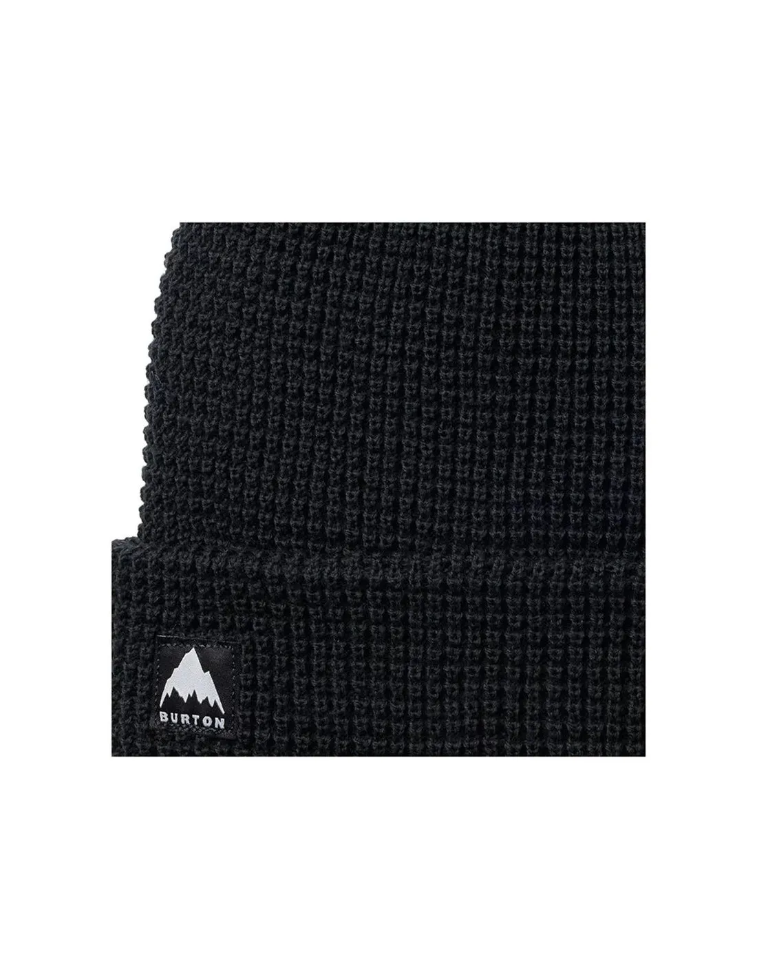 Gorro Burton Recycled Waffle Negro