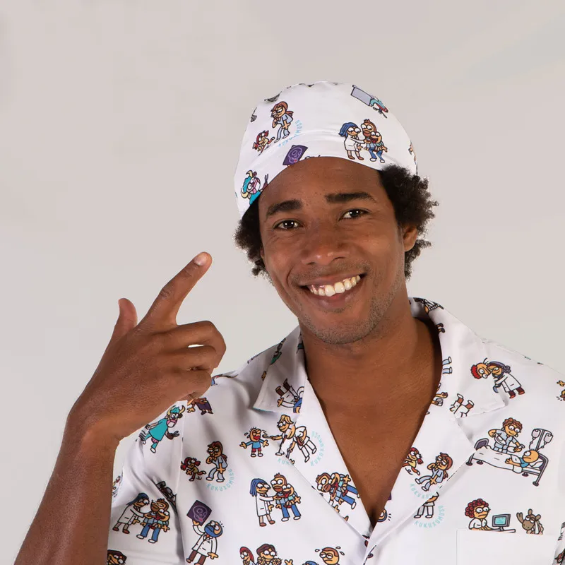 GORRO QUIRóFANO CON TIRAS KUKUXUMUSU MéDICOS  GARY'S