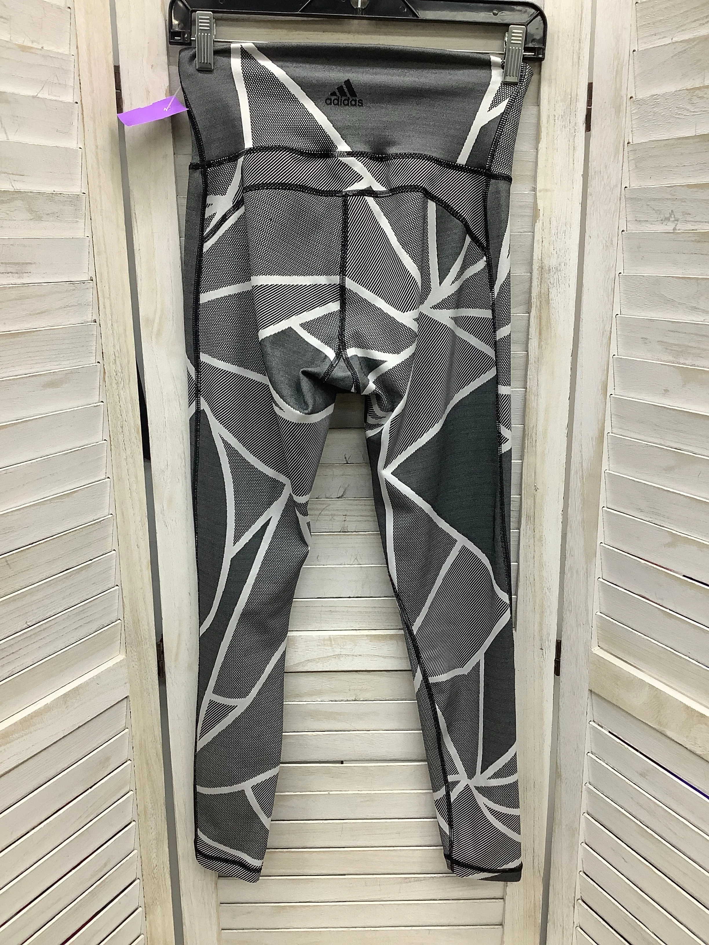 Grey Athletic Leggings Adidas, Size Mini