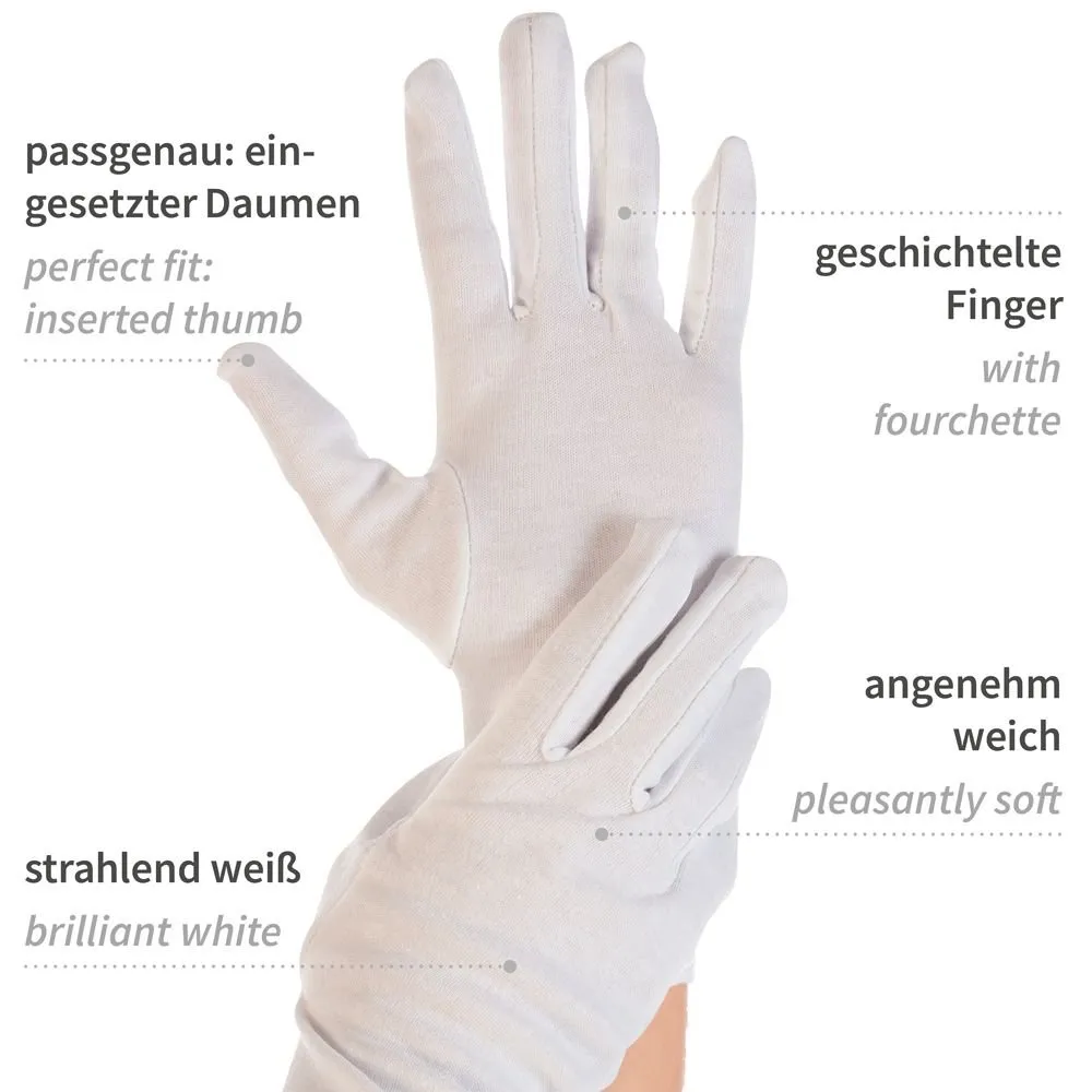 Guantes de algodón de alta calidad