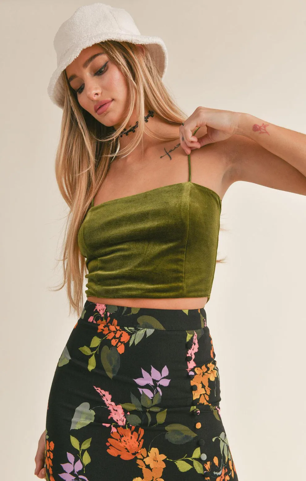 High Voltage Crop Cami