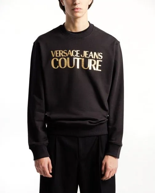 Jerséi Versace Jeans Couture 76GAIT00 Negro