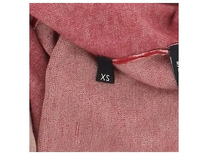 JIL SANDER Punto T.International XS Seda Roja 