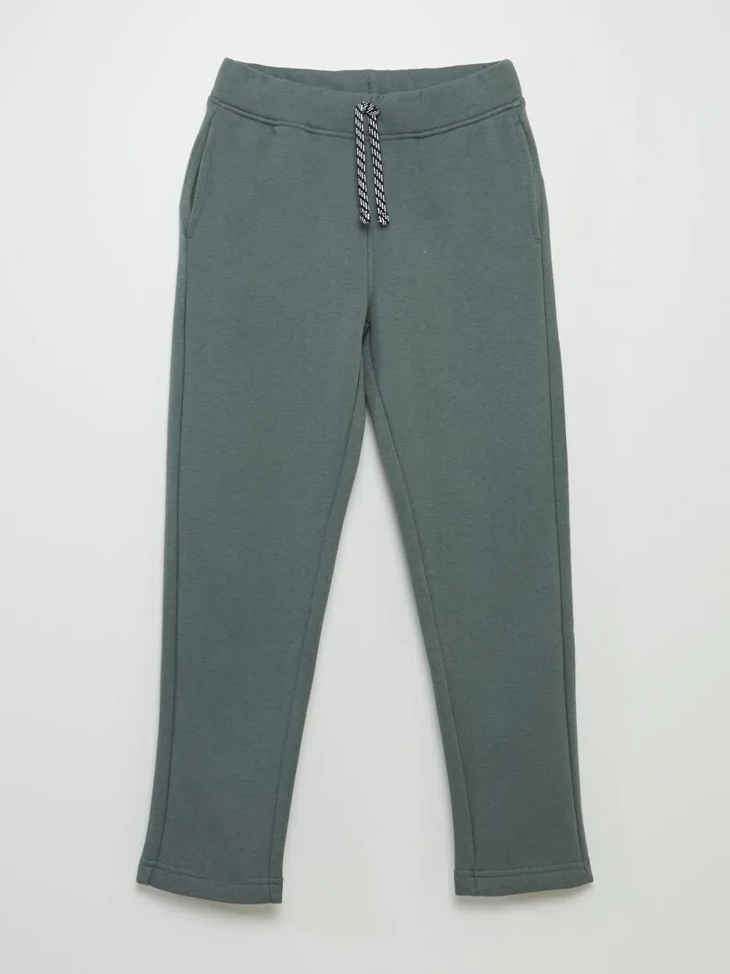 JOGGING JASPEADO CON CINTURA AJUSTABLE  VERDE