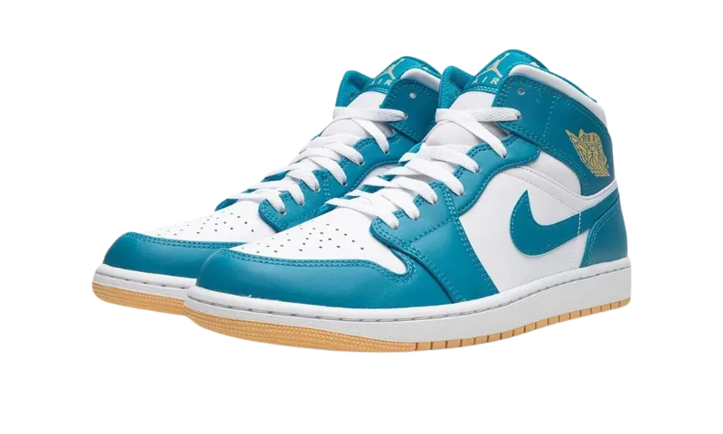 JORDAN 1 MID  AQUATONE
