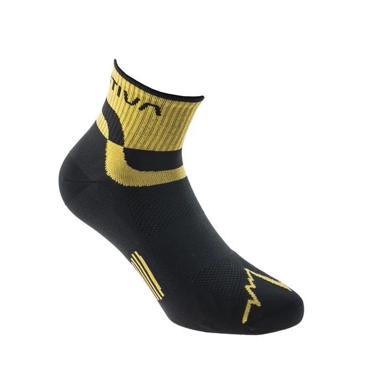 La Sportiva Trail Running Calcetines (NEGRO / AMARILLO)