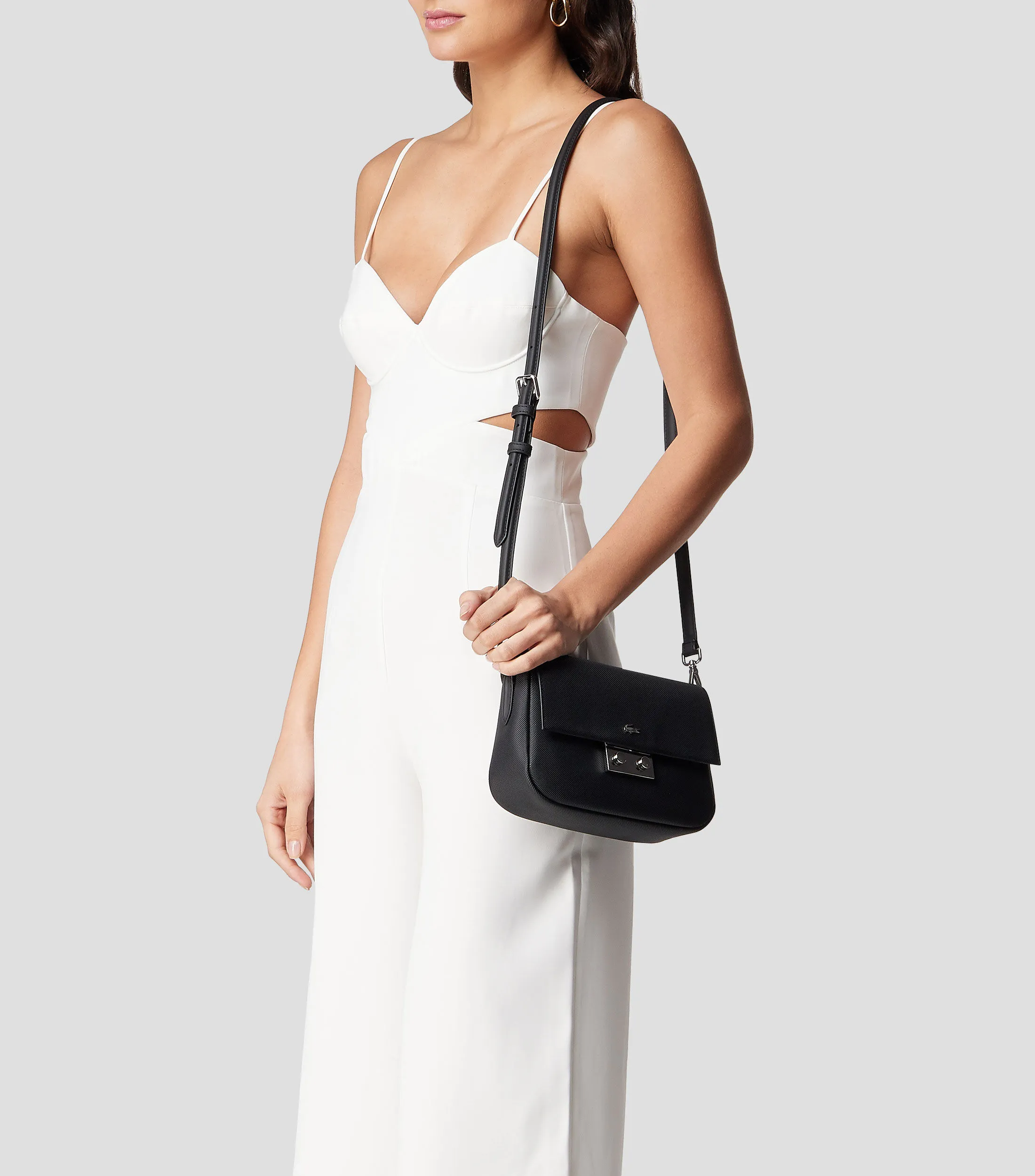 Lacoste Bolso Crossbody con logo Mujer