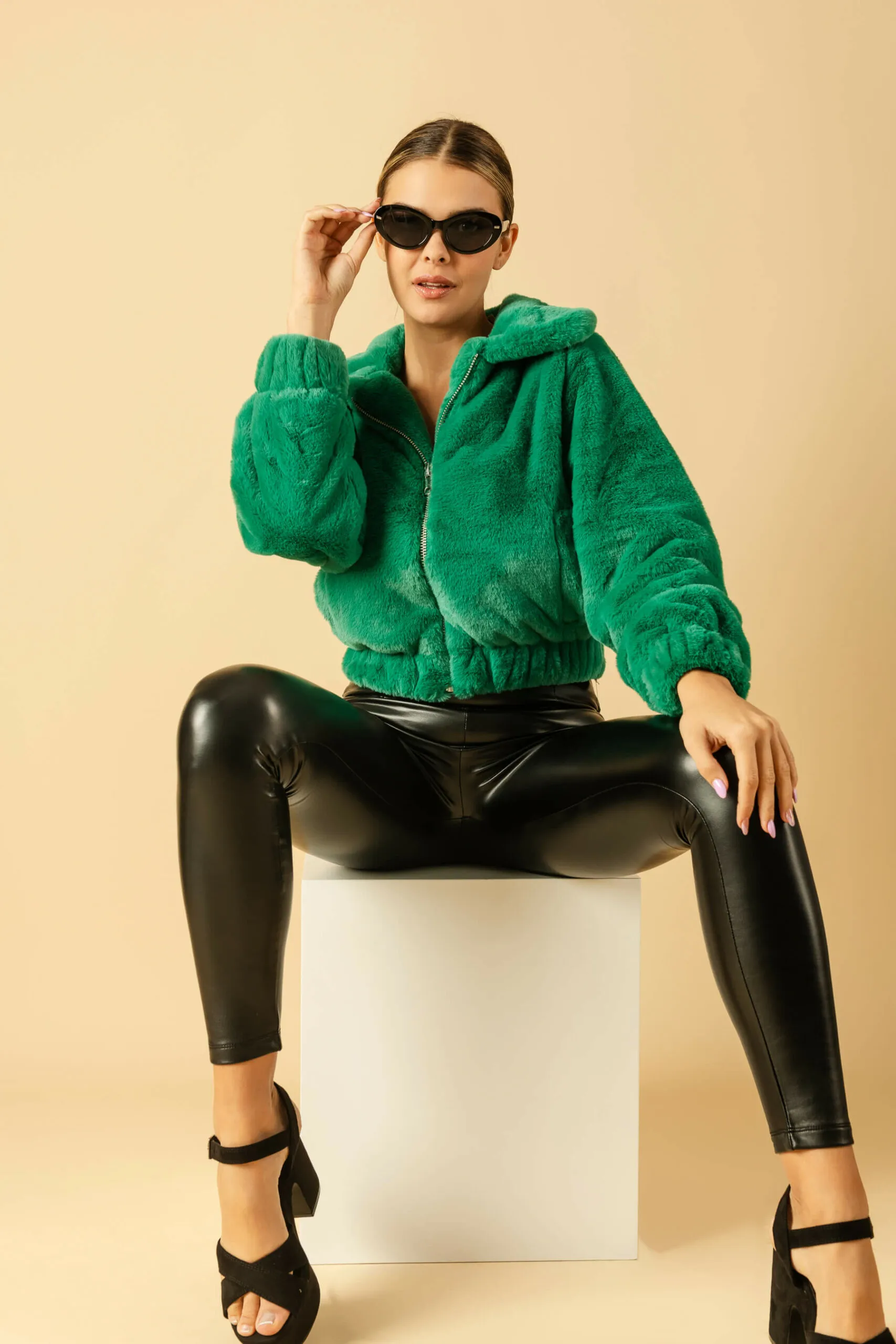 Legging imitación cuero
