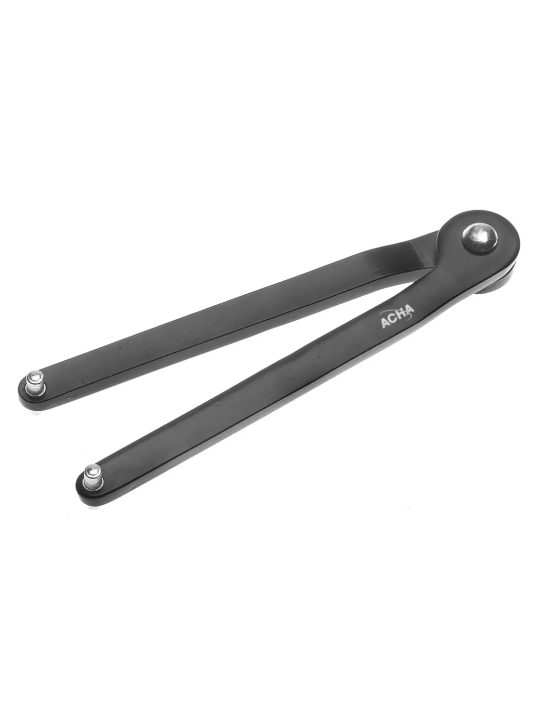 Llave articulada larga para tuercas de 2 agujeros. Universal  200 x Ø4 y 5mm