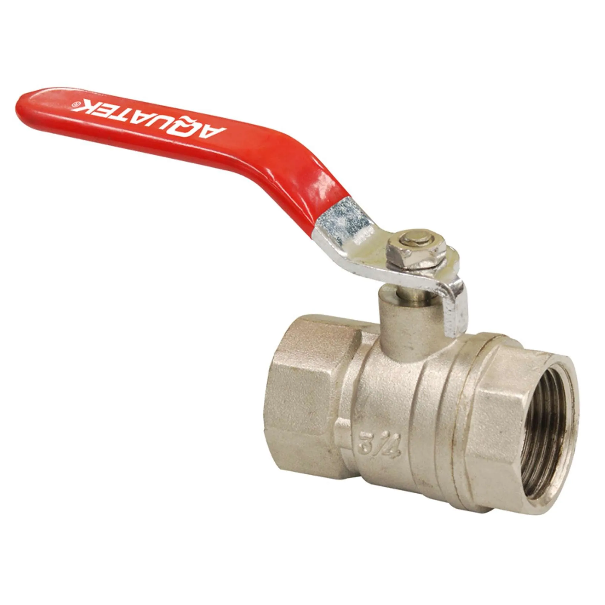 Llave de Paso de Bronce de Bola 3/4"