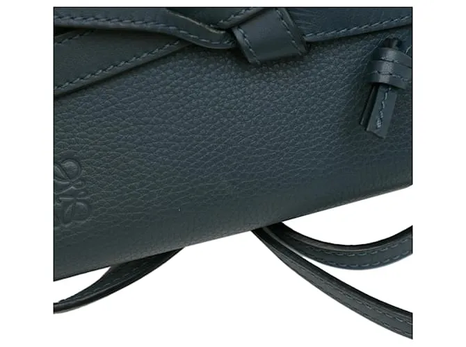 LOEWE Mini Gate Crossbody Azul 