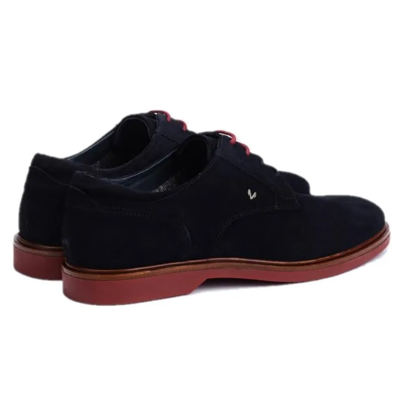 MARTINELLI LENNY 13841698X AZUL, CACAO Y GRIS. BLUCHER CORDONES ANTE HOMBRE