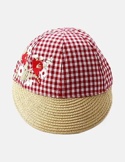 Mayoral Gorra bicolor cuadros