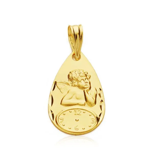 Medalla Bebé Oro 19 x 11 mm.