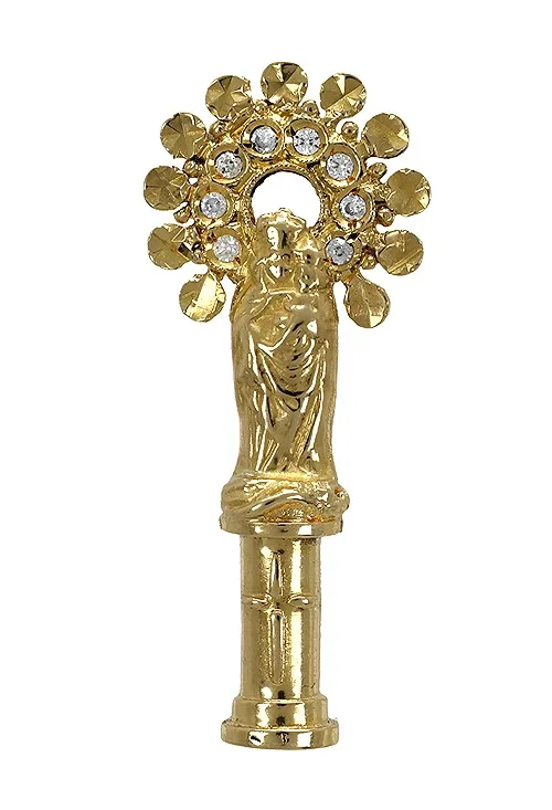MEDALLA ORO 18 KTE VIRGEN DEL PILAR 038_LO02518AM