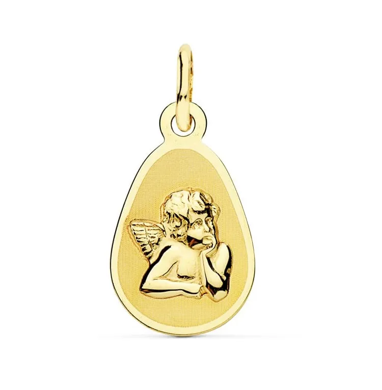 Medalla Oro Bebé 17 x 10 mm.
