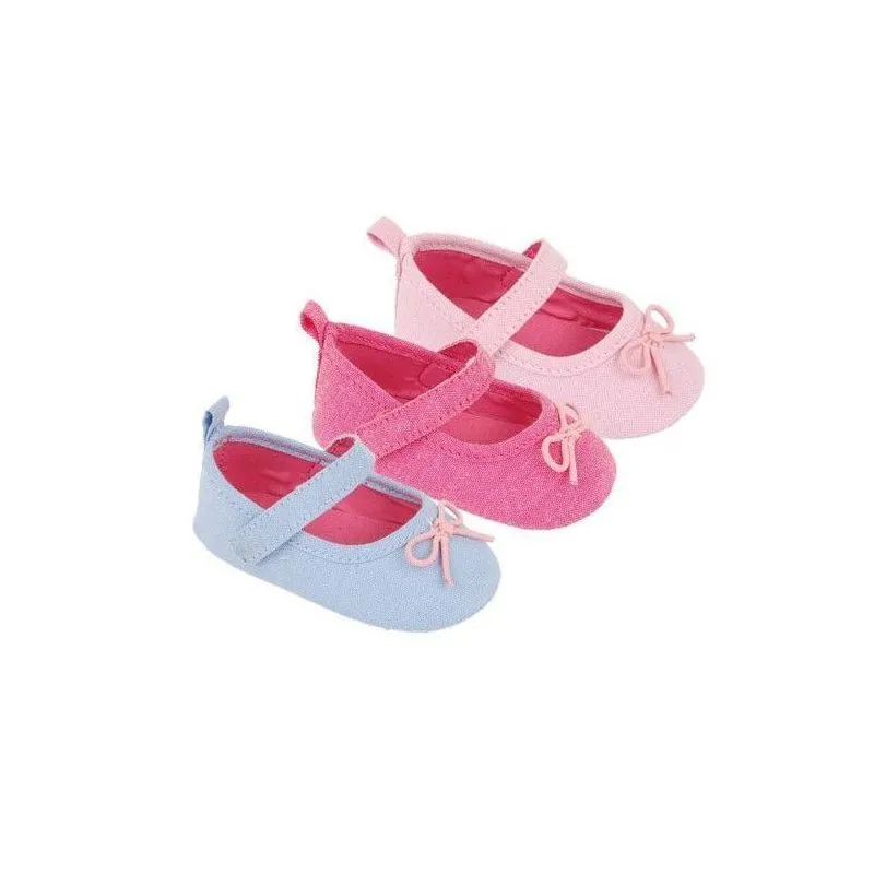 Merceditas de lona para niñas