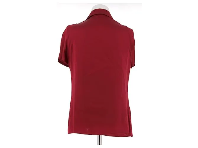 MIU MIU Tops T.IT 40 Seda Roja 
