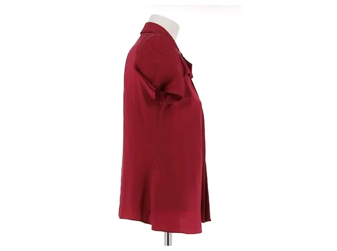 MIU MIU Tops T.IT 40 Seda Roja 
