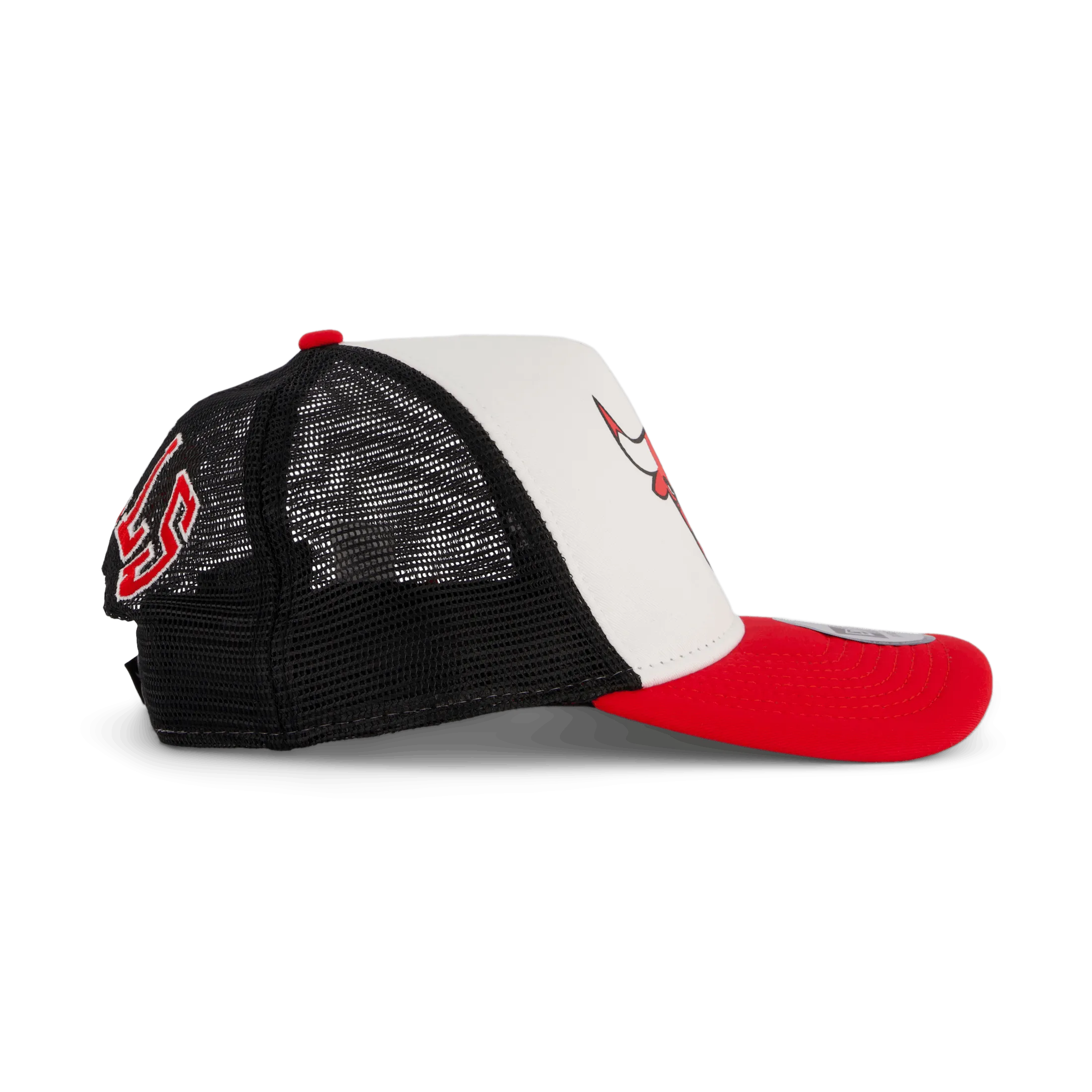 New Era Team Colour Blck Trucker Bulls Whifdr
