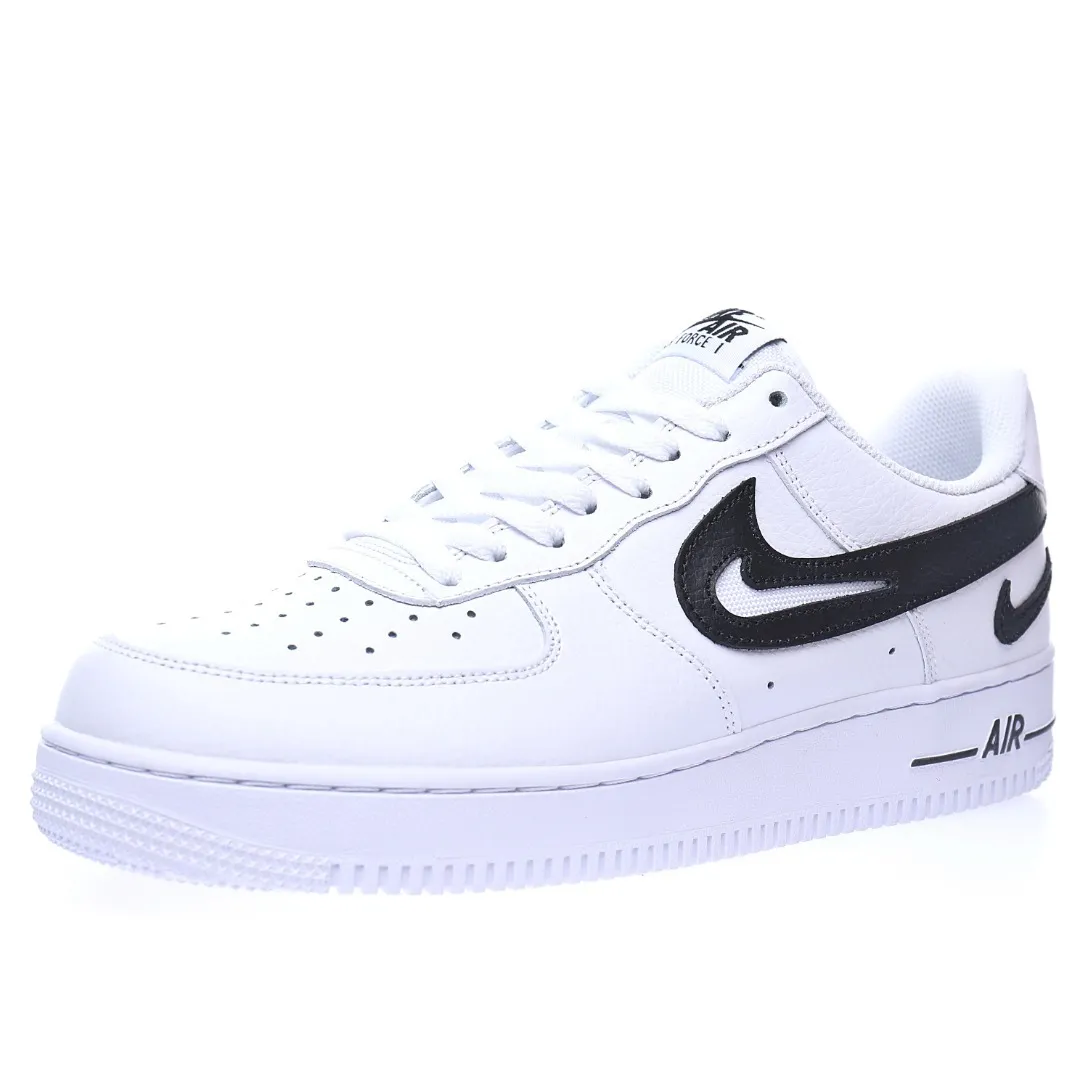 NIKE AIR FORCE 1’07 LOW»WHITE/BLACK CUTOUT»
