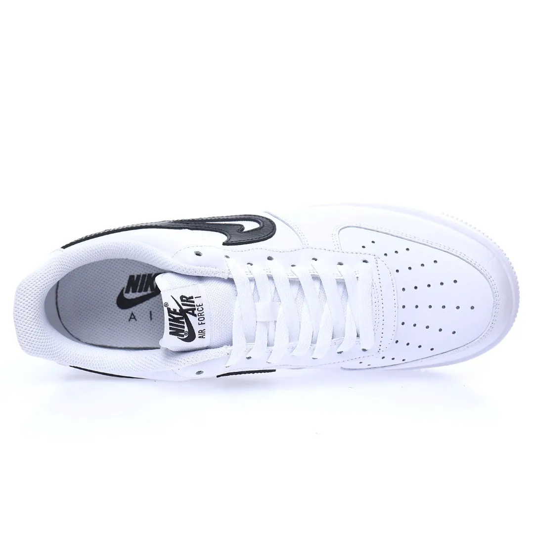 NIKE AIR FORCE 1’07 LOW»WHITE/BLACK CUTOUT»