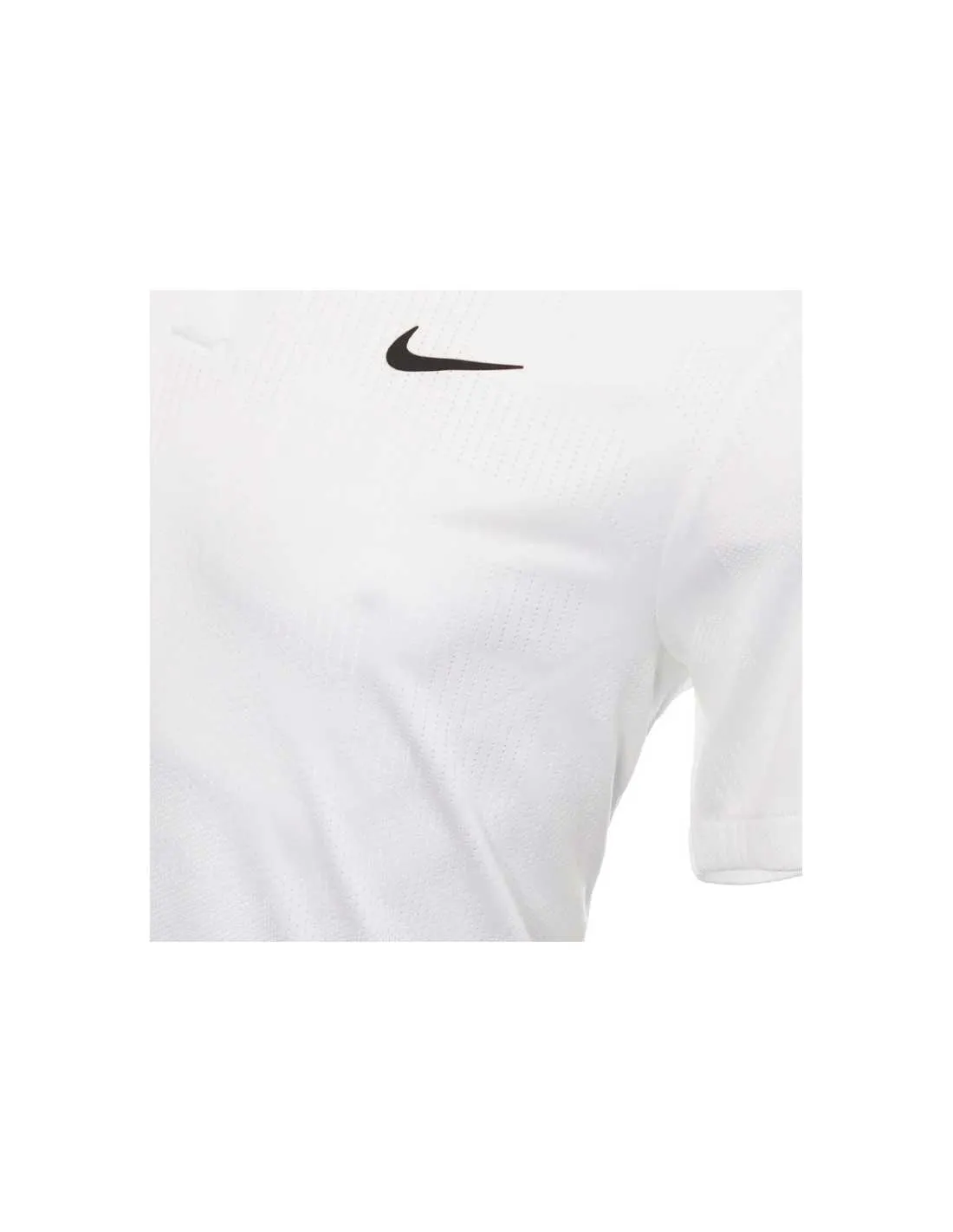 NIKE DRIFIT TOUR JACQUARD WHITE POLO HOMBRE