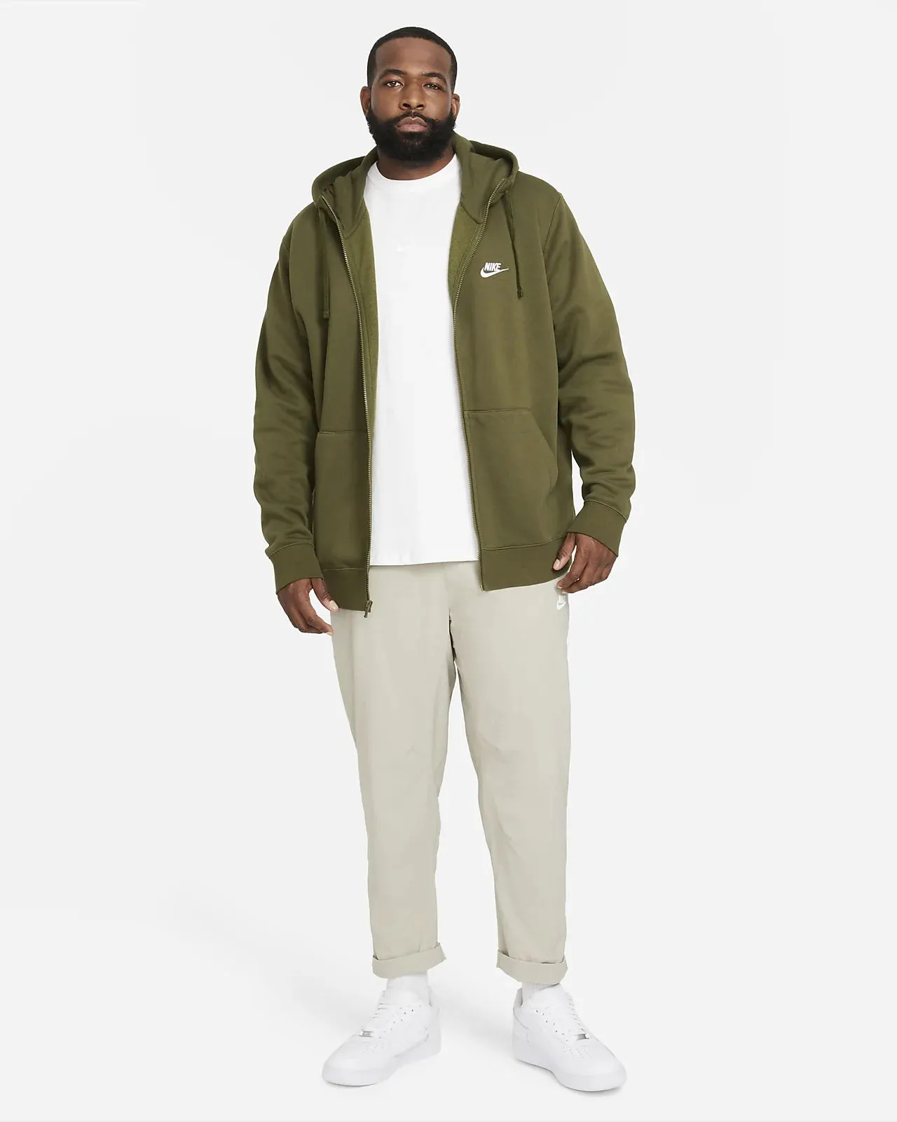 NIKE FLEECE FULLZIP HOODIE