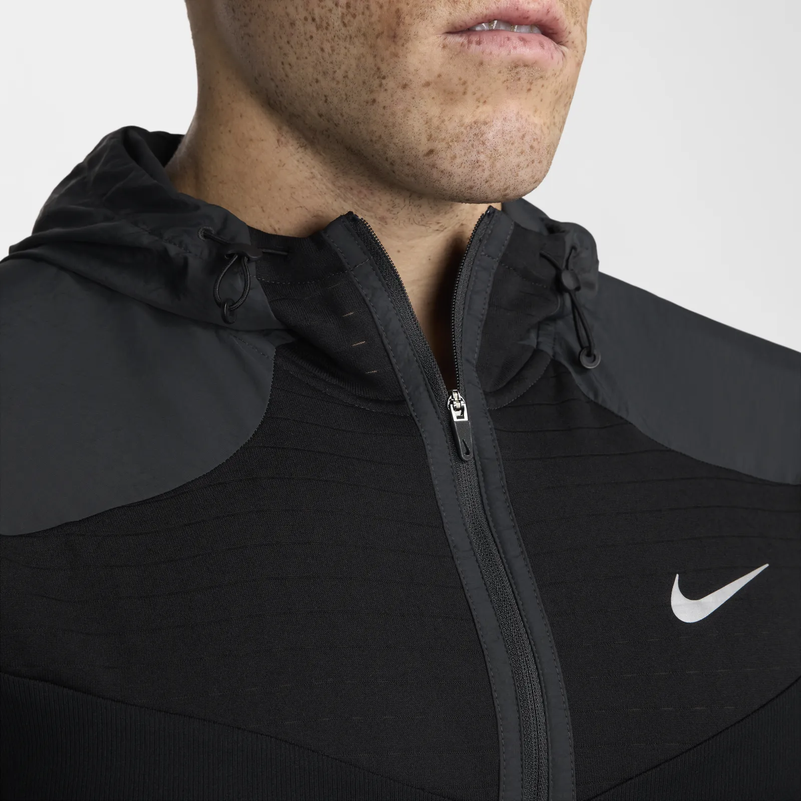 NIKE LONG SLEEVE RUNNING TSHIRT BLACK