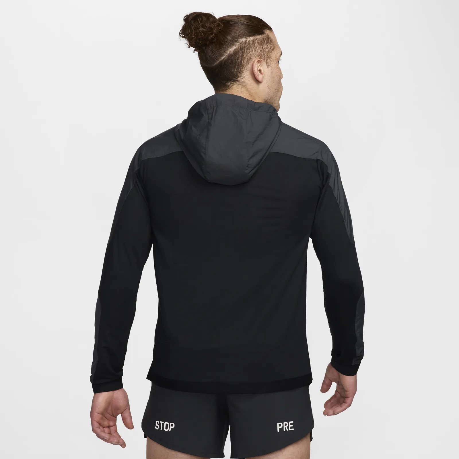 NIKE LONG SLEEVE RUNNING TSHIRT BLACK