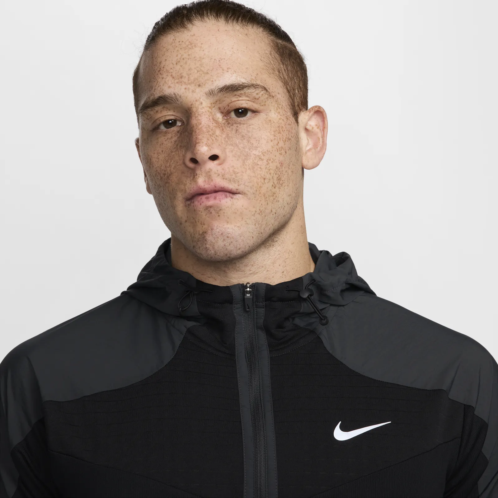 NIKE LONG SLEEVE RUNNING TSHIRT BLACK