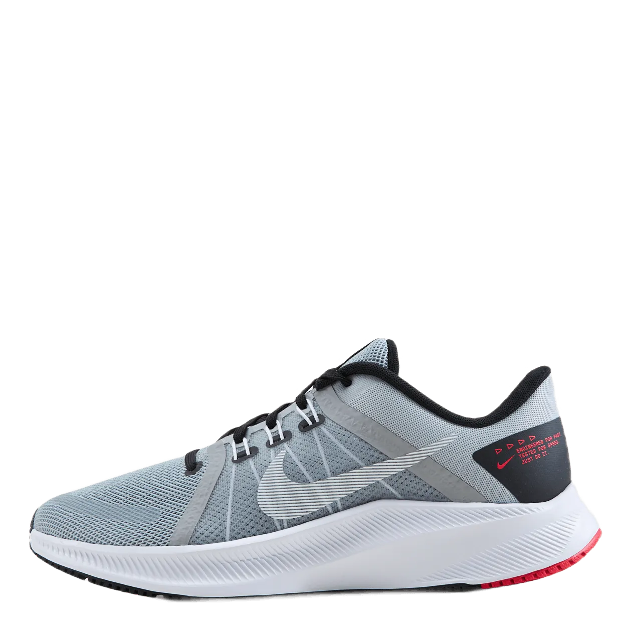 NIKE NIKE QUEST 4 MEN'S RUNNING SHO LT SMOKE GREY/WHITEBLACKSIRE