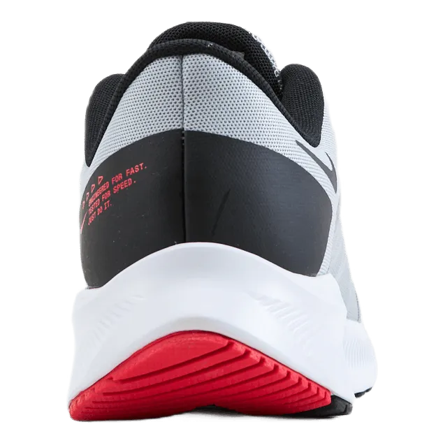 NIKE NIKE QUEST 4 MEN'S RUNNING SHO LT SMOKE GREY/WHITEBLACKSIRE