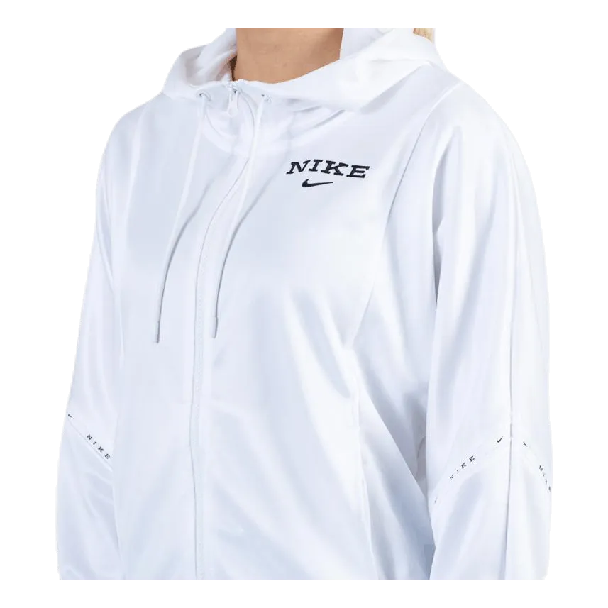NIKE NSW FULLZIP JACKET WHITE/BLACK