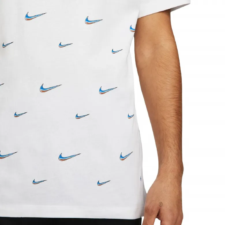 NIKE SWOOSH BALL MEN'S BASKETBALL TSHIRT "WHITE"