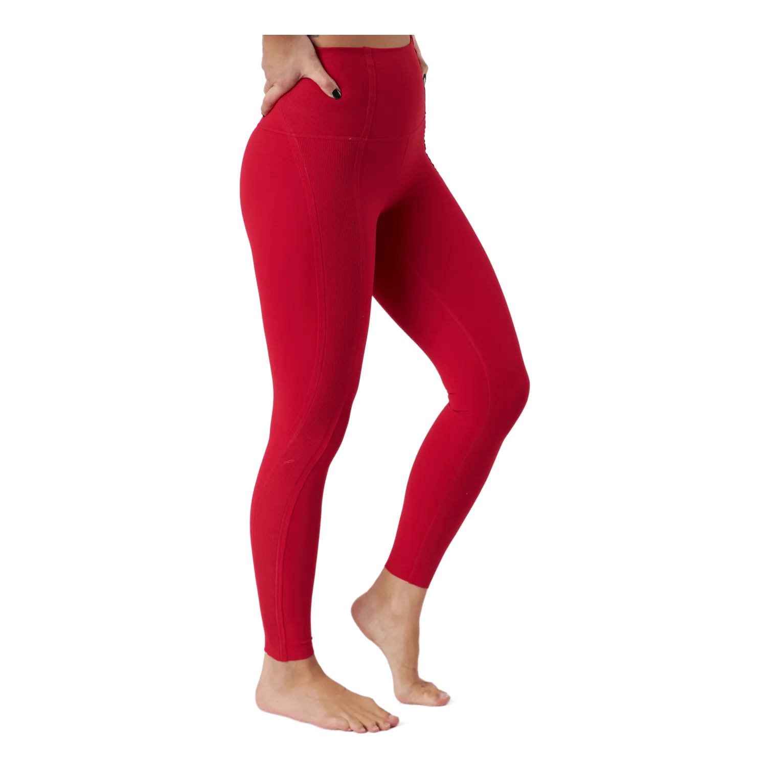 NIKE YOGA LUXE DRIFIT WOMEN'S 7/8  GYM RED/TEAM RED