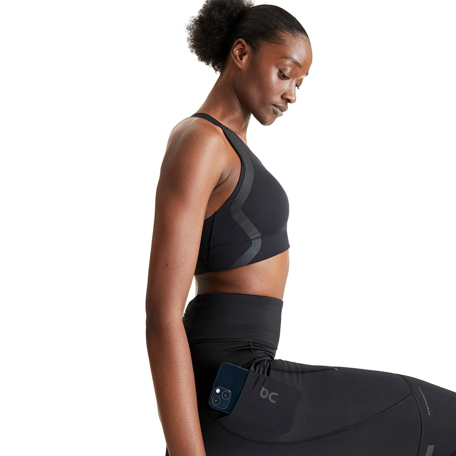 On Running Pants On Performance Winter Tights Black S