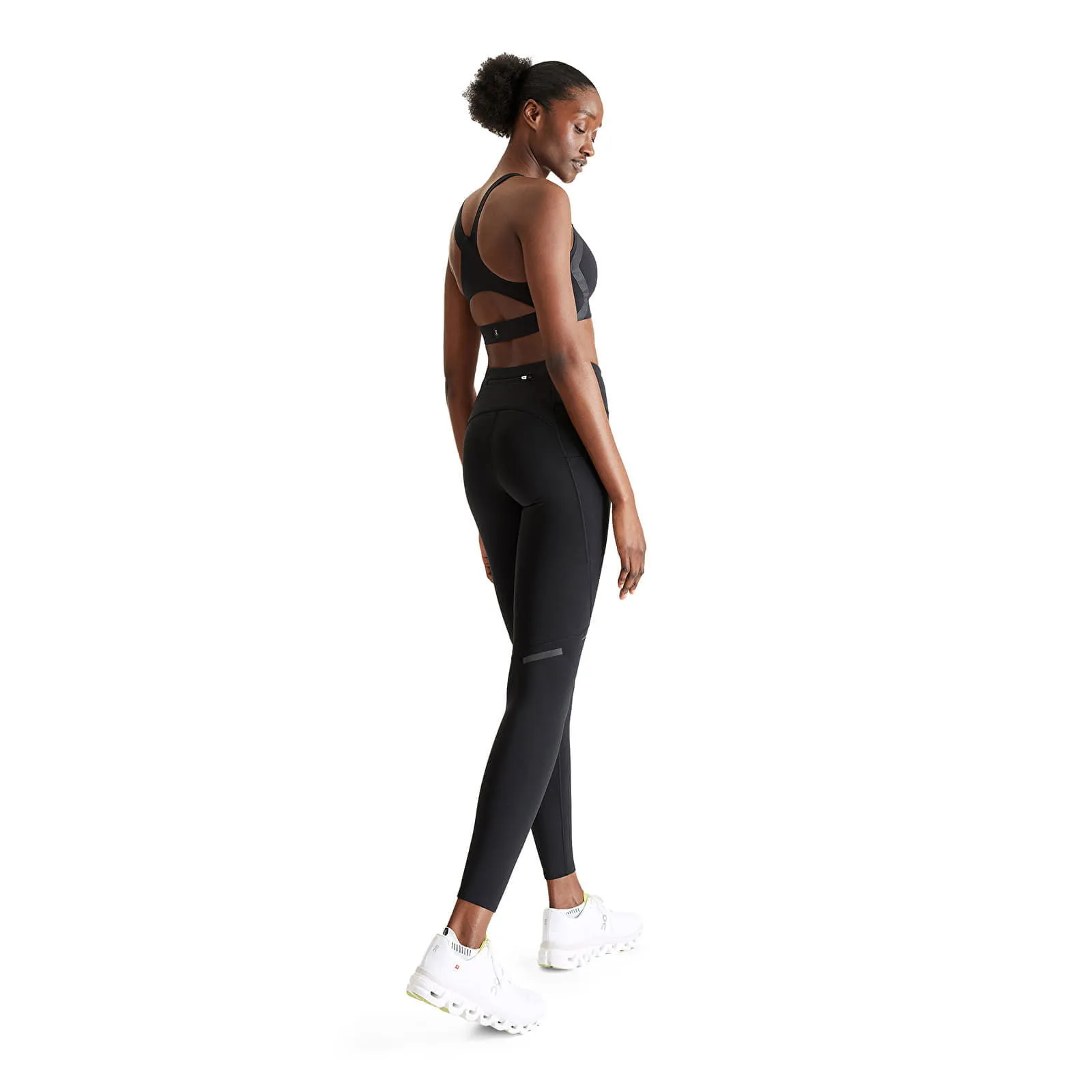On Running Pants On Performance Winter Tights Black S
