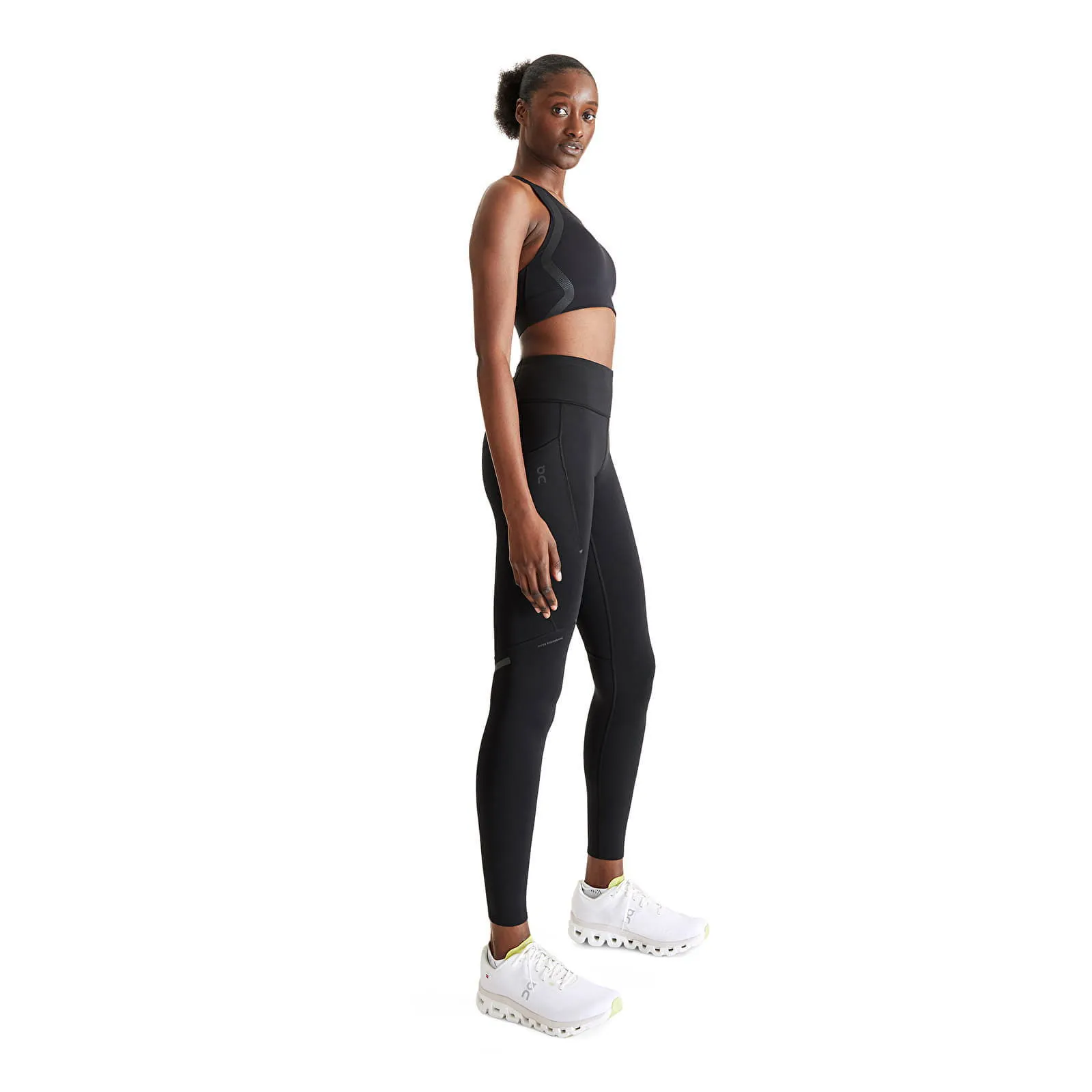 On Running Pants On Performance Winter Tights Black S