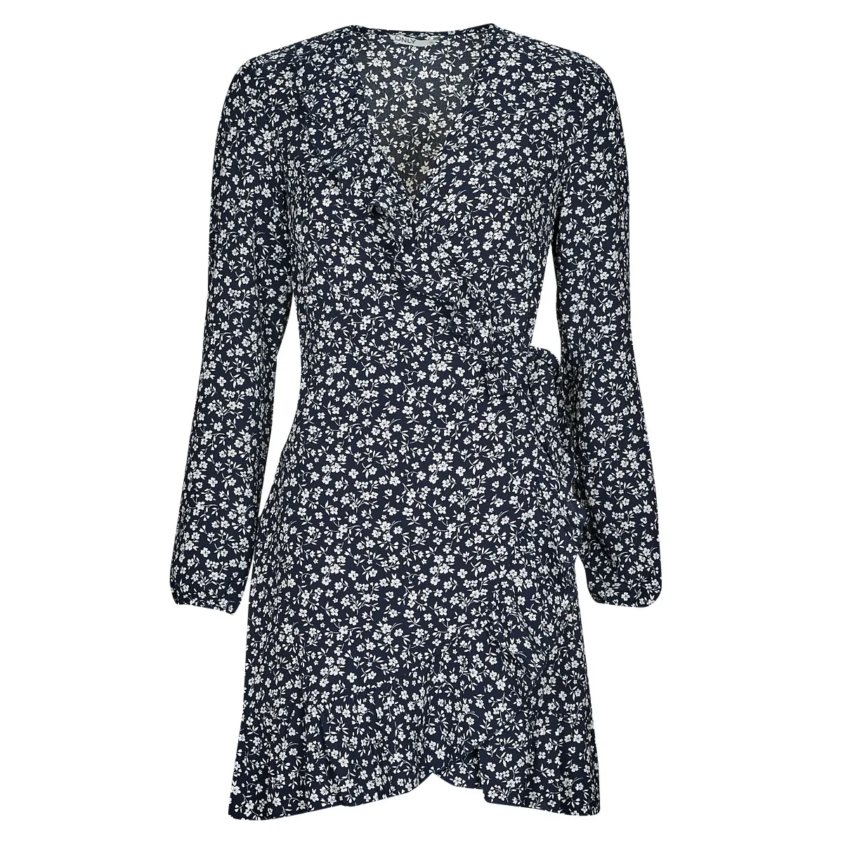 ONLCARLY L/S WRAP SHORT DRESS