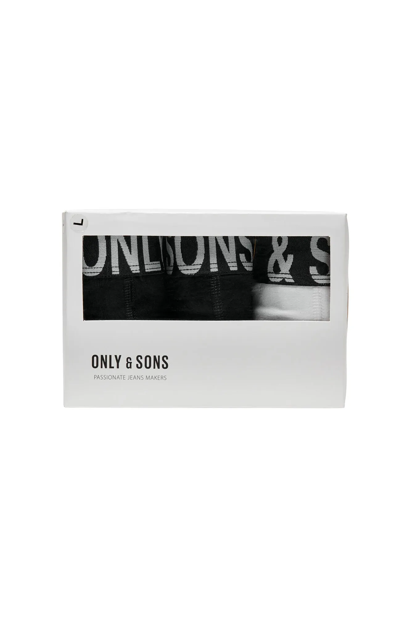 Only & Sons Pack 3 boxers básicos algodón