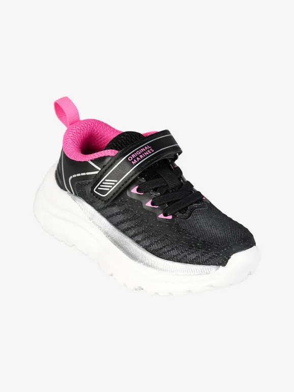 Original Marines Zapatillas deportivas para niña con lágrima y suela alta.