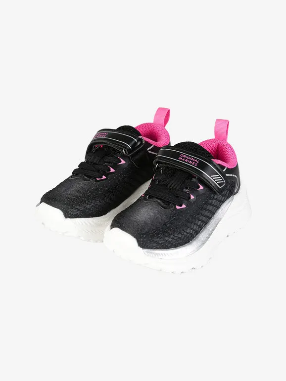 Original Marines Zapatillas deportivas para niña con lágrima y suela alta.